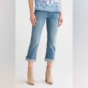 Lucky Brand Women's Jeans 10/30 Blue Light Wash Cropped Sweet Jean Crop Pockets
